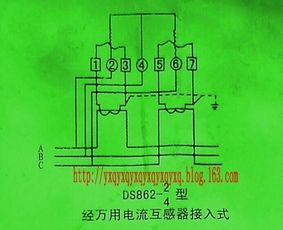 三相三線制電能表與兩個電流互感器的接線原理與方法